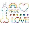 Leg Avenue Pride Bodyjewels Sticker Kroppssmycke