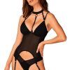 Obsessive Brasica Corset Black M/L Korsett