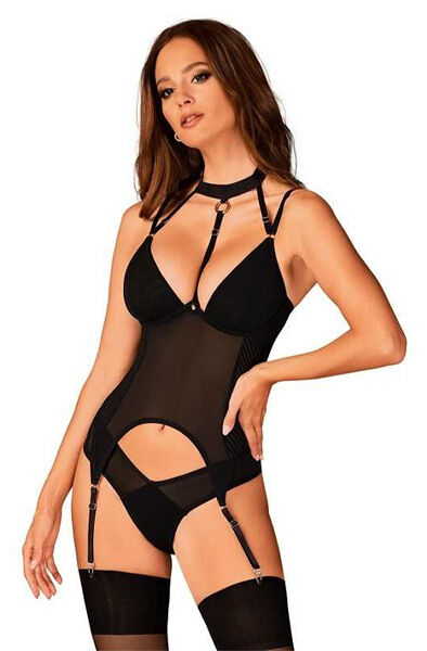Obsessive Brasica Corset Black M/L Korsett