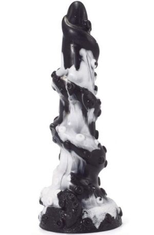 Dildo Seapok Black-White 22 cm Dragon dildo