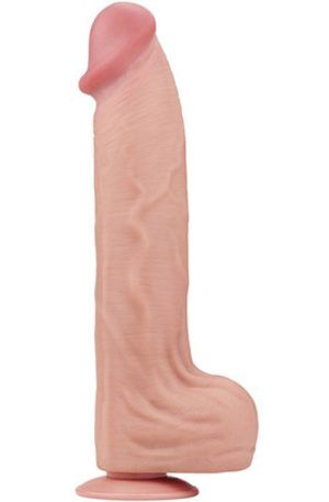 Lovetoy Dual Layer Sliding Skin Dildo 36 cm XL dildo