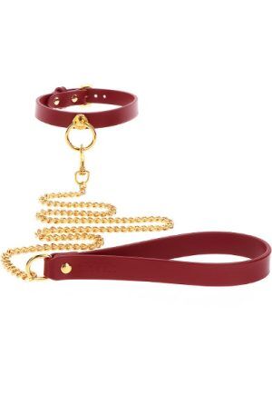 Taboom O-Ring Collar & Chain Leash Halsband & koppel