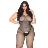 crystalized fishnet tank bodystocking queen size 1