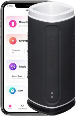 Lovense Calor Depth-Controlled Masturbator Fjärrstyrda sexleksaker