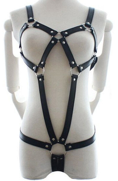 TOYZ4LOVERS Leather Body Bondage sele