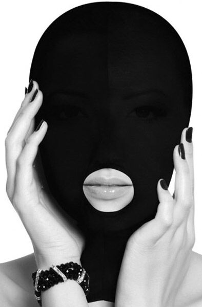 Ouch Submission Mask With Open Mouth BDSM mask