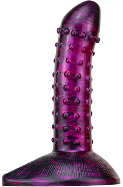 Metallic Fantasy Dildo Saperli Purple/Black 19 cm Dragon dildo