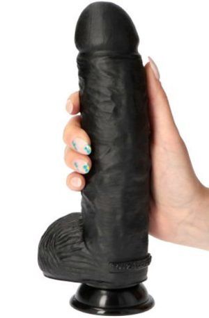 Achille Dildo Black 24 cm Dildo