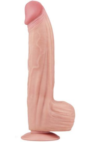 King Sized Sliding Skin Dual Layer Dildo 31 cm XL dildo