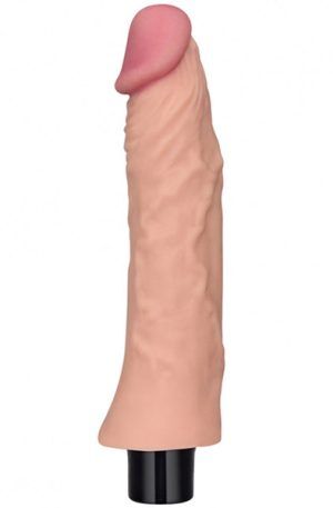 Lovetoy Real Softee Vibrating Dildo 22 cm Dildo med vibrator