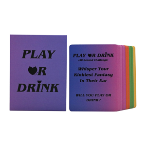 Exhilora Play or Drink Spelkort