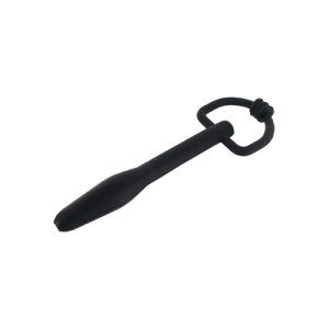 The Hallows Silicone Cum-Thru D-Ring Penis Plug