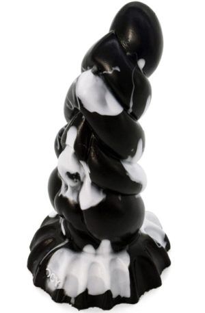 Plug Skarix Black-White 20 cm Dragon dildo