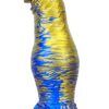 Metallic Fantasy Dildo Duxel Blue/Gold 19,5 cm Dragon dildo