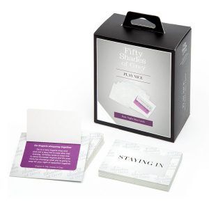 Fifty Shades Of Grey Play Nice Date Night Cards