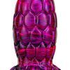 Metallic Dragon Egg Dildo Warnax Purple/Black 15,5 cm Dragon dildo