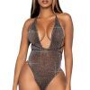Lurex & Rhinestone Teddy O/S Teddy