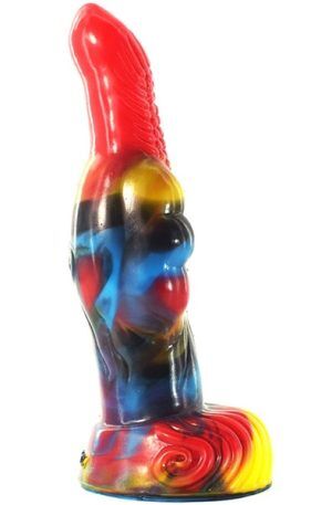 Dildo Freki Multicolour 28 cm Dragon dildo