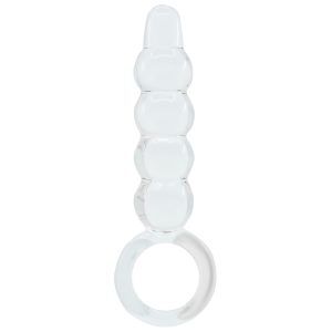 Glassy Clear Bubble Plug