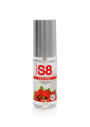 S8 Strawberry - 50ml Smaksatt Glidmedel