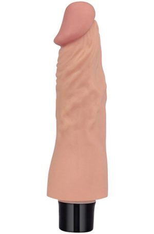 Lovetoy Real Softee Vibrating Dildo 18 cm Dildo med vibrator