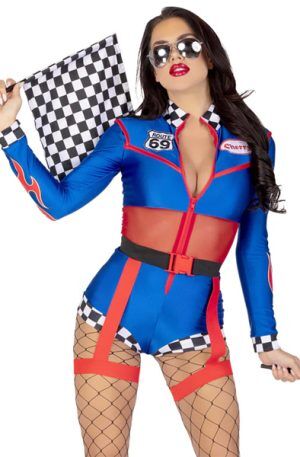 Leg Avenue Cherry Bomb Racer L Rollspel & Maskerad