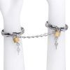 handcuffs metal with lock