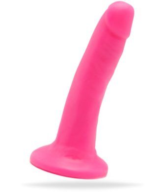Happy Dicks Dong 6 inch (Färg: Rosa)