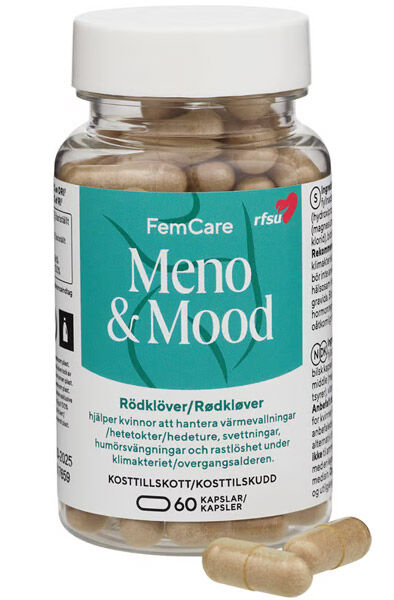 RFSU FemCare Meno & Mood 60 kapslar