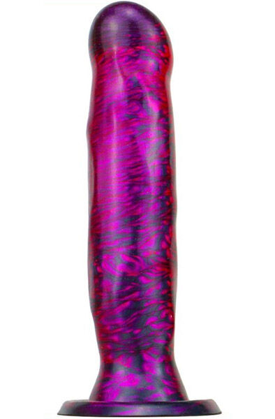 Metallic Fantasy Dildo Marbex Purple/Black 19 cm Dragon dildo