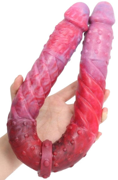 DoublePlayz Double Dildo Duo Twist 53 cm Dubbeldildo