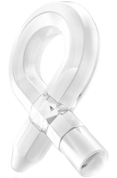 Stretchy Loop Cockring Clear