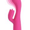 Pretty Love Doreen Pink Rabbitvibrator med roterande tunga