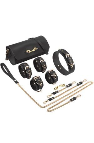 Kiotos BDSM Deluxe Kit Black Bondage paket