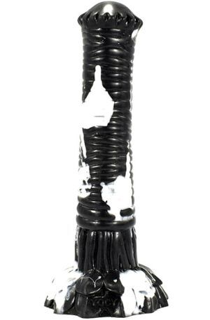 Tork Dildo Black-White 29 cm Dragon dildo