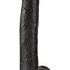 Pipedream King Cock With Balls Black 38 cm XL dildo
