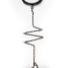 Easytoys Leather Collar With Handcuffs Halsband & handbojor