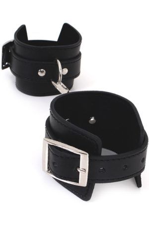 Kiotos Budget Wrist Cuffs With Double Hook Handbojor