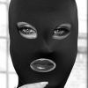 Ouch Subversion Mask With Open Mouth & Eyes BDSM mask