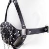 Face Harness Strap Toilet Lid Gag Adjustable Gag med harness