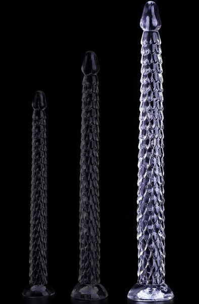Armak Long Transparent Dildo 57 cm Extra lång analdildo