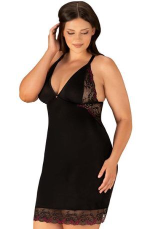 Obsessive Vanessme Chemise & Thong XXL/XXXL