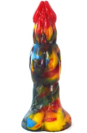Dildo Wolorz Multicolour 23 cm Dragon dildo