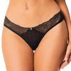 Obsessive Bella Rou Panties Black M/L Trosa