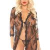 lace robe and thong 2