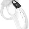 Lockdown Chastity Cage Clear Medium Kyskhetsbur