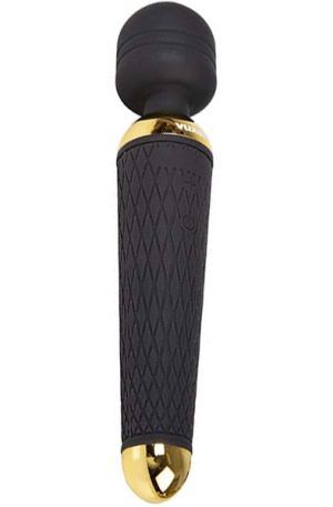 Black & Gold Massager Wand 20 Vibrations Magic Massager Wands