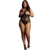 le d sir contrast net teddy queen size