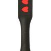 Leather Heart Paddle