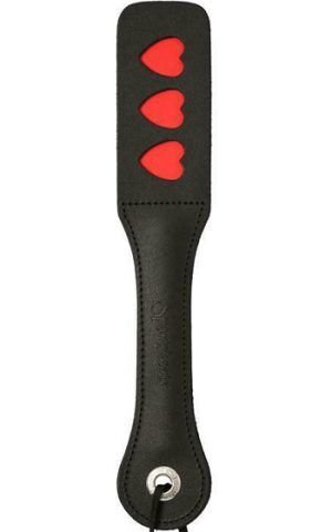 Leather Heart Paddle